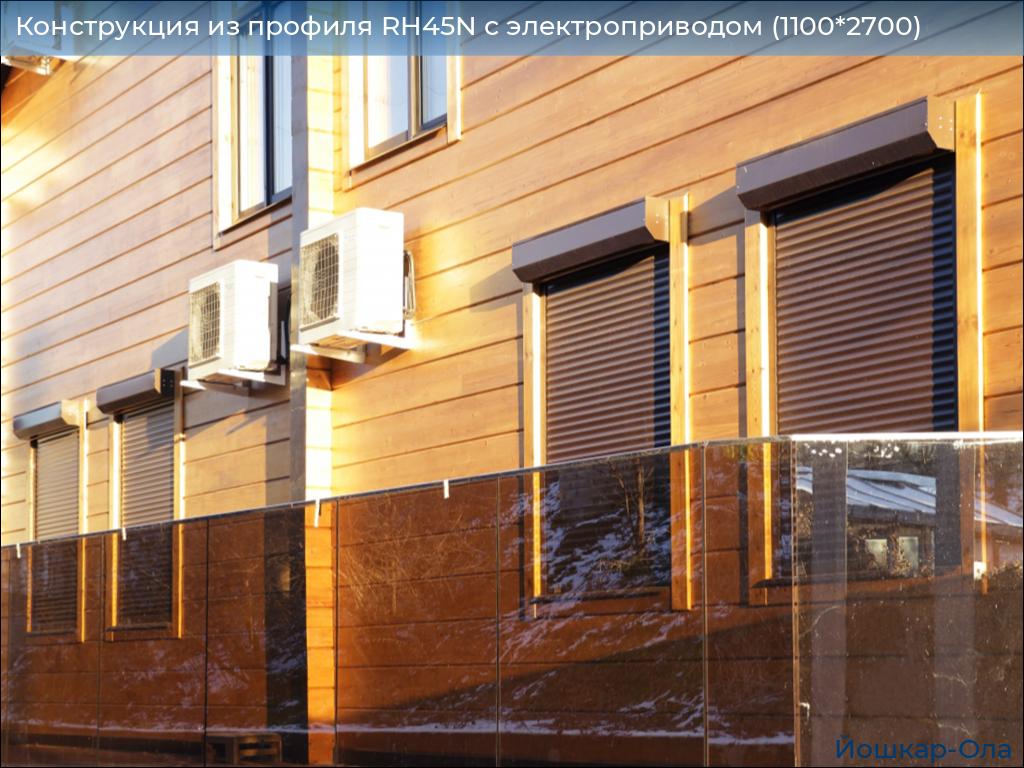Конструкция из профиля RH45N с электроприводом (1100*2700), yoshkar-ola.doorhan.ru