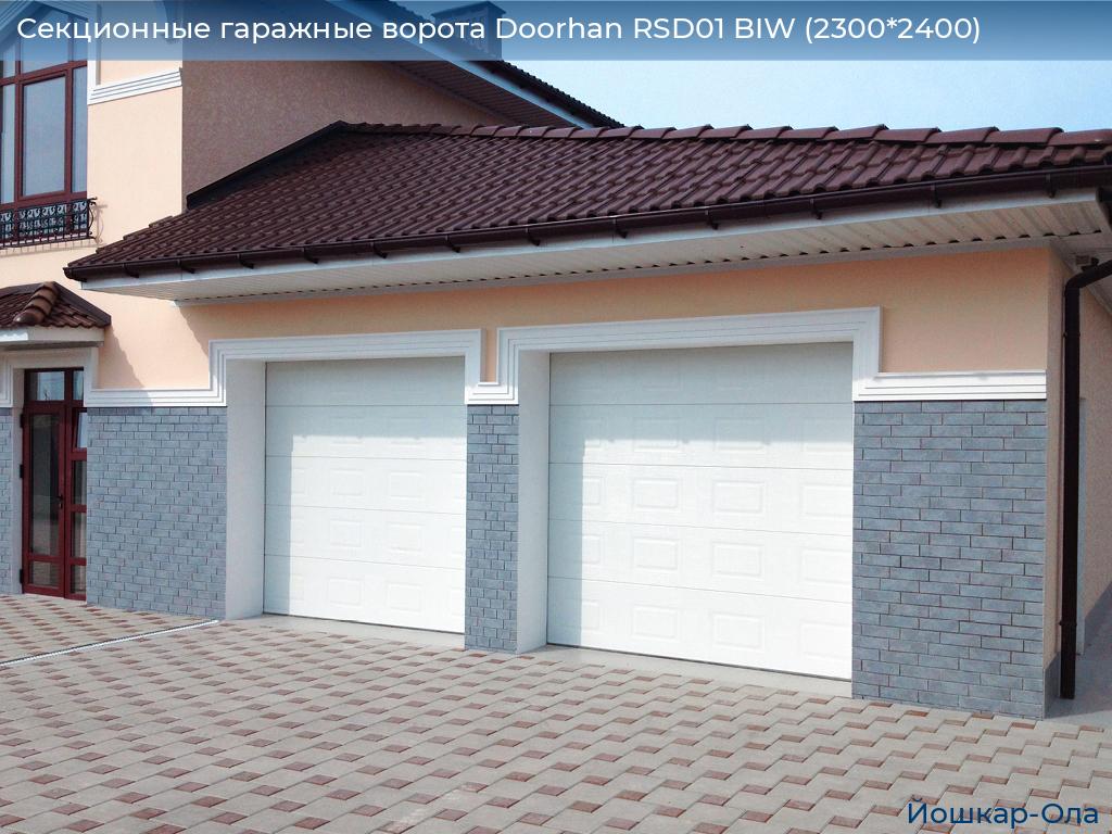 Секционные гаражные ворота Doorhan RSD01 BIW (2300*2400), yoshkar-ola.doorhan.ru
