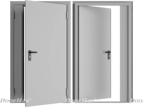 Технические двухстворчатые двери, yoshkar-ola.doorhan.ru