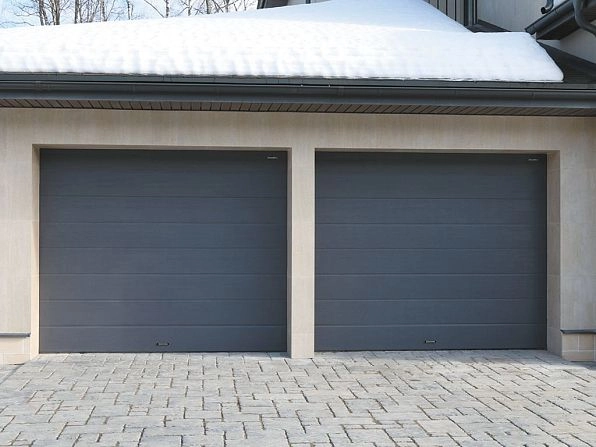 Секционные ворота 2500х2200 мм антрацитовые DoorHan RSD02, yoshkar-ola.doorhan.ru